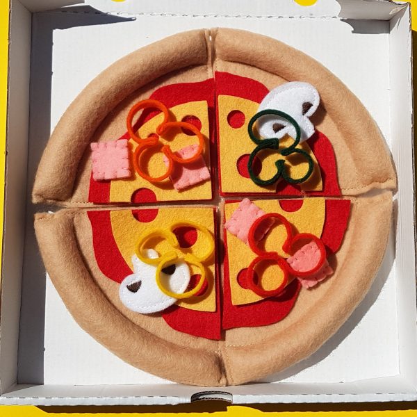 boîte pizza pour dînette